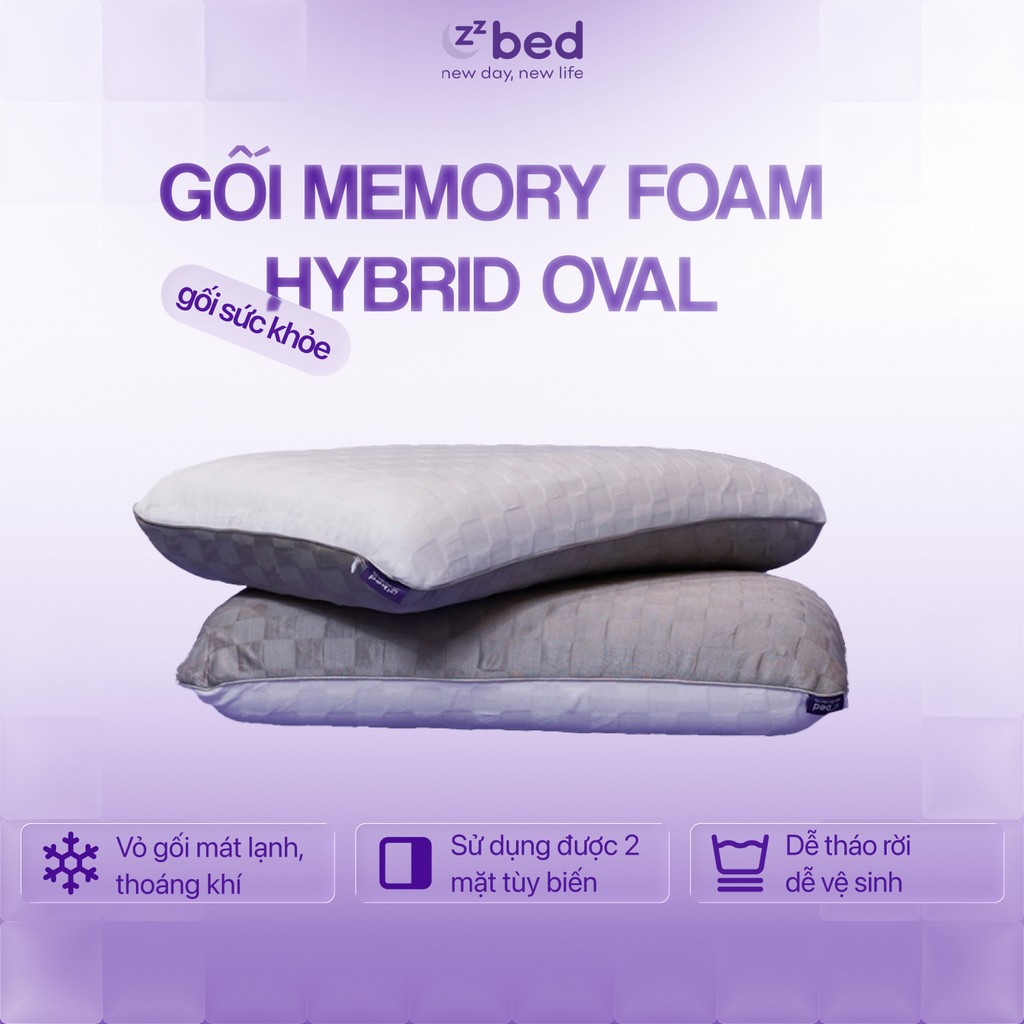 Ruột Gối Nằm Oval Zzbed