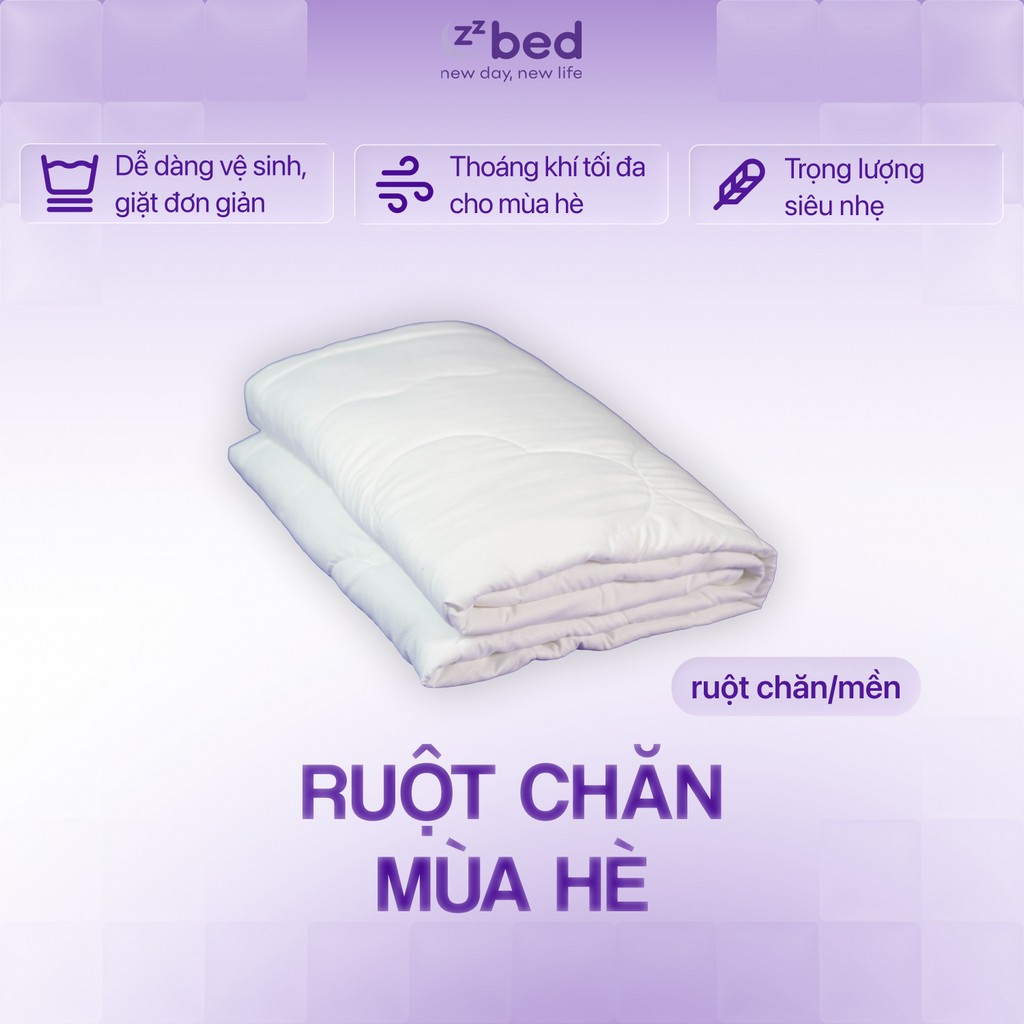 Ruột Chăn Mền mùa hè Microfiber Zzbed