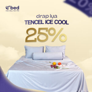 Ga giường Lụa Tencel Ice Cool Zzbed (lẻ)