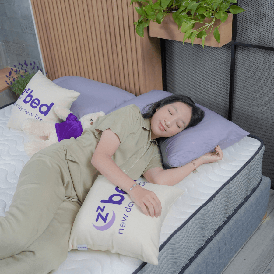 Nệm lò xo túi độc lập 2 viền Zzbed - Ảnh 3