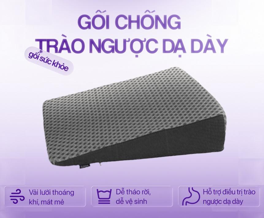 Gối trào ngược giúp cải thiện giấc ngủ và giảm nguy cơ biến chứng lâu dài