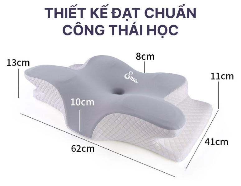 Gối công thái học Ema