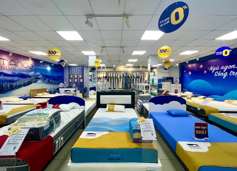 Cửa hàng chăn ga gối đệm Vua Nệm