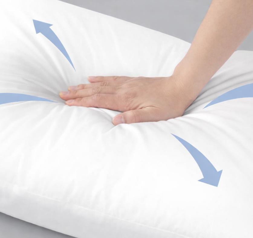 Gối bông gòn mềm mại