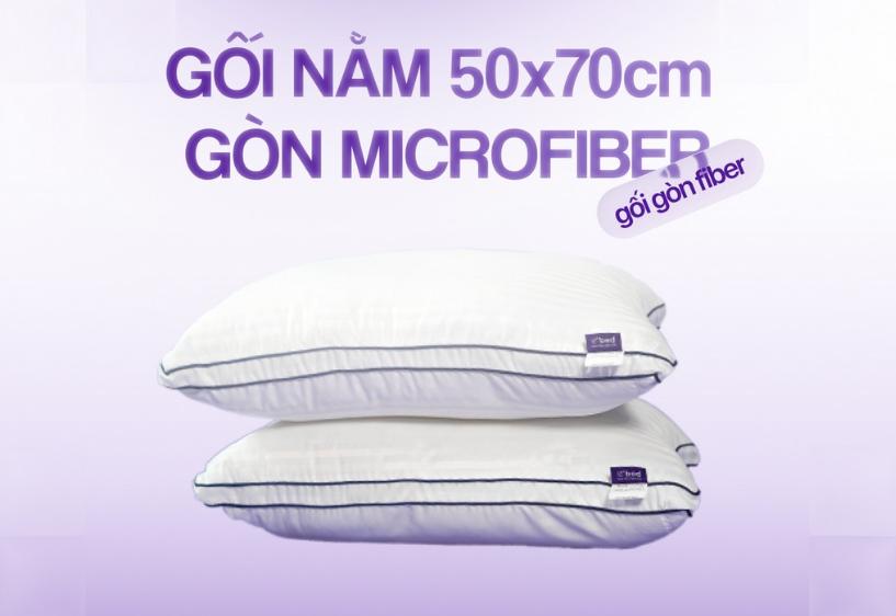 Gối bông gòn Fiber 
