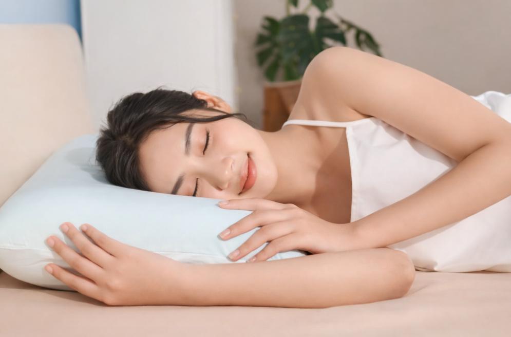 Lựa chọn gối ngủ có độ đàn hồi tốt và nâng đỡ cổ phù hợp với tư thế ngủ