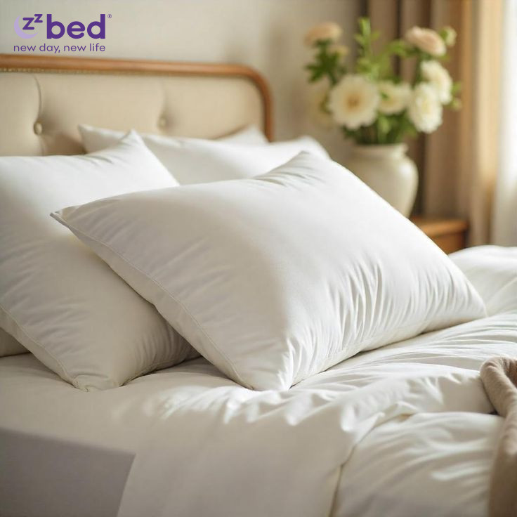 Cách giặt ruột gối bằng máy giặt