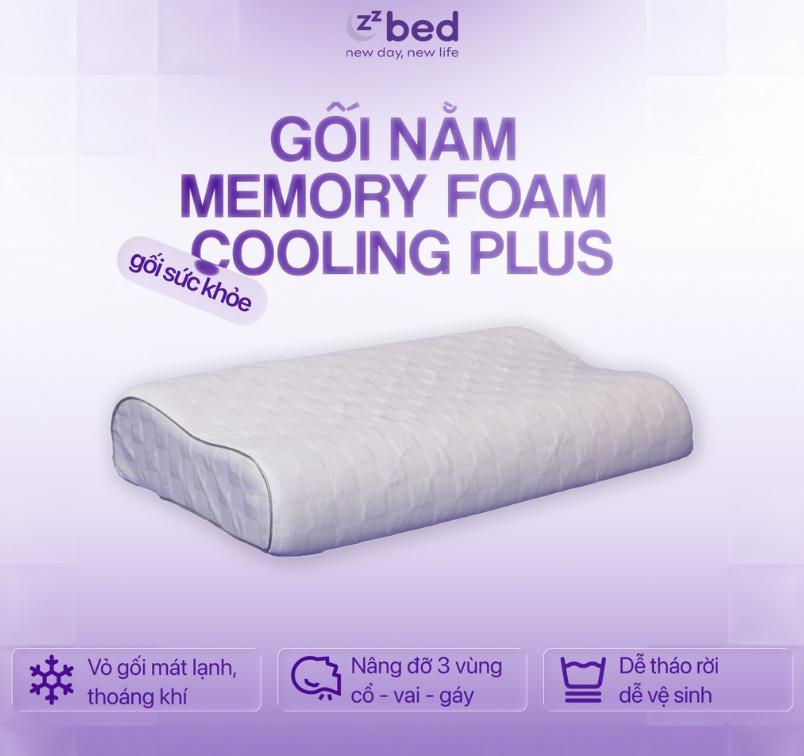 Gối Memory Foam Cooling Plus Zzbed