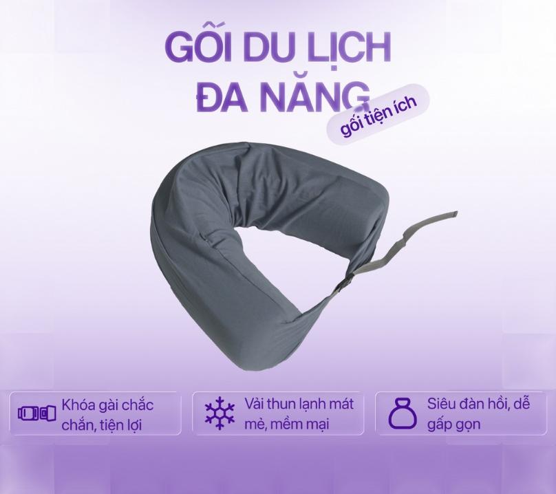 Gối du lịch đa năng tại Zzbed