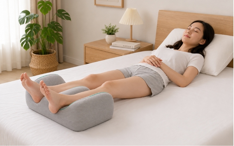 Lưu ý khi dùng gối gác chân
