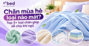 chăn mùa hè loại nào mát