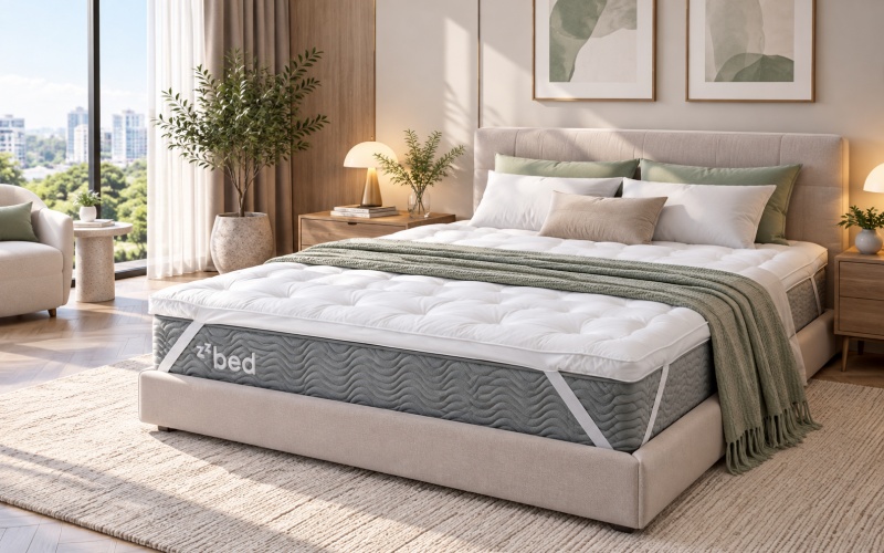 Mua nệm topper tại ZZBED với nhiều lựa chọn chất liệu và kích thước