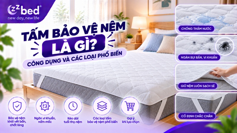 tấm bảo vệ nệm là gì